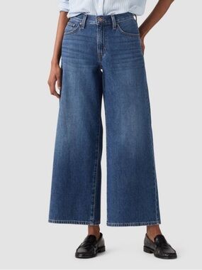 NWT Levi's Women’s Middy Wide Leg Ankle Jeans 28x27